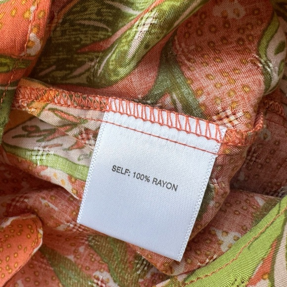 Rose+Olive Multi-Color Shirt For Summer Sleeves Layered Size S NWT - Picture 5 of 7